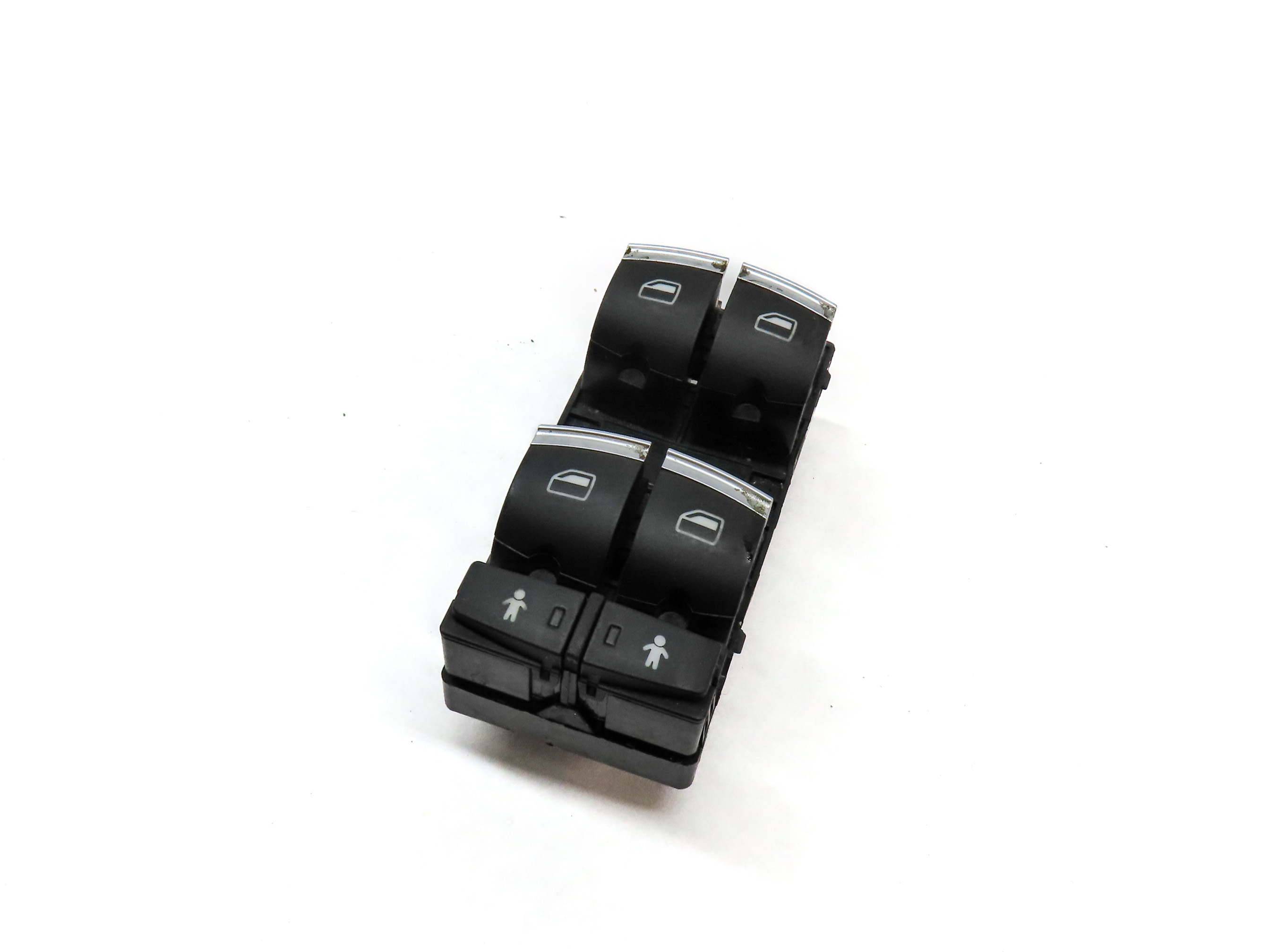 2011-2015 AUDI Q7 (4L) LEFT DRIVER MASTER POWER WINDOW SWITCH w/ CHILD LOCK — exact item pictured